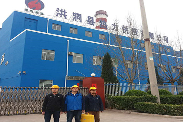 洪洞縣熱力供應有限公司封閉煤場防雷檢測